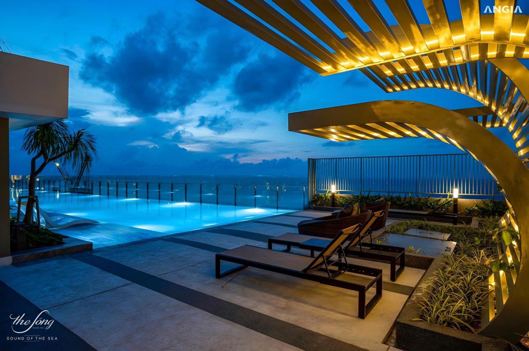 The Song Vung Tau Apartment Homestay Can Ho Bien Exteriör bild