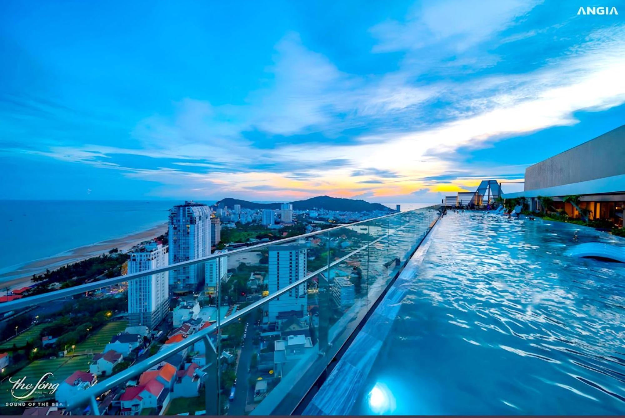 The Song Vung Tau Apartment Homestay Can Ho Bien Exteriör bild